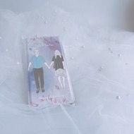 客製似顏繪 |10000mAh 皮革紋行動電源 紀念禮物 生日禮物