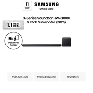 Samsung Q-Series Soundbar HW-Q800F 5.1.2ch Subwoofer (2025)
