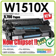 Compatible to H* 151A H*151A W1510A Laserjet Pro M4003dn M4003dw 4003dn 4300dw Pro MFP 4103fdn 4103f