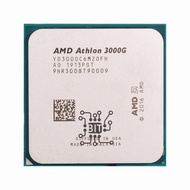 AMD Athlon 3000G X2 3000G 3.5 GHz Dual-Core Quad-Core เครื่องประมวลผลซีพียู YD3000C6M2OFH ซ็อกเก็ต AM4