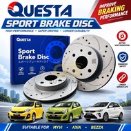 PERODUA MYVI LAGIBEST / AXIA / BEZZA DISC ROTOR | DISC BRAKE ROTOR | FRONT BRAKE DISC