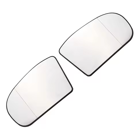 A55P-1 Pair Right And Left Side Rearview Mirror Glass Len Replacement For Mercedes Benz W203 W211 20