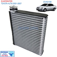 คอยล์เย็น โตโยต้า อัลติส 2001 - 2007   วิช  EVA0156 Evaporator Toyota Altis WISH 2002-2005  รังผึ้ง 