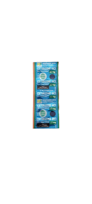 CETIRIZINE HCL STRIP ISI 10 TABLET HJ