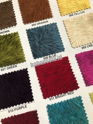 KAIN BLUDRU / BELUDRU / VELVET HALUS TEBAL / KAIN SOFA BELLA STELLA