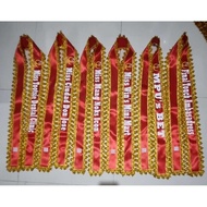 With Customized Sash/Sablay Trimmings