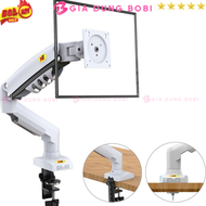 Arm màn hình máy tính NB F80 giá treo màn hình máy tính NB F80 17-30 inch xoay 360 độ tải trọng 9kg