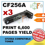 3x Compatible 56A Toner CF 256A CF256A for LaserJet Enterprise MFP M436n M436nda