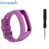 Ouhaobin Superior New Fashion Sports Silicone Watch Band Strap Bracelet For Garmin Vivosmart HR Drop