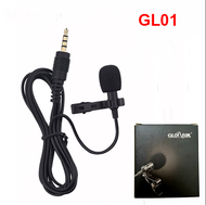 [Chính Hãng] Glorik GL01  GL02 - Micro Thu Âm Cài Áo Giá Rẻ Jack 3.5mm Dễ Sử Dụng Phù Hợp Với SmartP