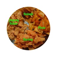 SNACK POPIA BERPERISA BARBEQUE,PIZZA,JAGUNG BAKAR,BALADO RANGUP