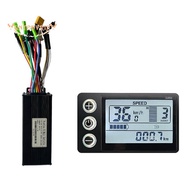 Electric Bicycle 24V 36V 48V 30A 3 Model Sinewave Controller S866 LCD Display Component for 350W 500