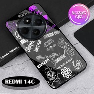 [BSC-64] Latest REDMI 14C Acrylic Glass Softcase - Latest REDMI 14C Case - Latest REDMI 14C Phone Ca