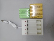 USB battery charger ni-cd ni-mh 4pcs AA+4pcs AAA+USB plug  rechargeable 1.2V remote tv kids car jam