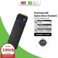 Seagate FireCuda 530 Heatsink Game Drive PS5 Official SSD 1TB M.2 NVMe