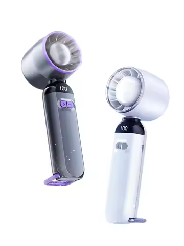 Small Wind Cannon Handheld Small Fan Bladeless Turbine Mini Portable USB Desktop Electric Fan Bladel