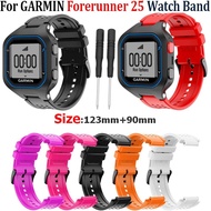 For Garmin Forerunner 25 Watch Accessories Strap Silicone Smartwatch Bracelet Wrist Band for Garmin Forerunner25 Watchband belts