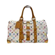 LV 村上隆白三彩keepall 45旅行包