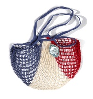 法國Filt經典手工編織袋(ML)-法國旗