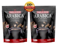 NAPA B PLUS กาแฟดำ อราบีกา (ของแท้) Black coffee บรรจุ 30 ซอง ซองสีดำ