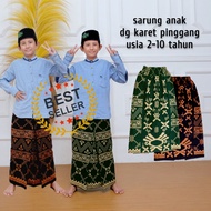 SARUNG INSTAN MOTIF BATIK / SARUNG INSTAN ANAK LAKI LAKI MODEL ROK / SARUNG ANAK DG KARET PINGGANG /