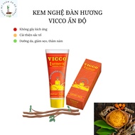 Indian Turmeric Cream to reduce dark spots and acne Vicco Turmeric Skin Cream from Turmeric and sand