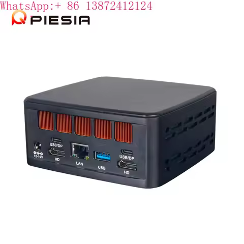 Piesia 11th Gen Core I3 I5 I7 Celeron 6305 Desktop Mini Pc 2*DDR4 Intel I226 Network 2*HD/Type-C X86