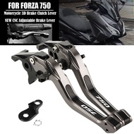 For HONDA FORZA750 NSS750 Forza 750 2020-2025 Motorcycle 3D Rhombus Parking Brake Lever with Parking