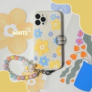 Case Bunga Samsung - Softcase + Tali Strap Samsung A55 A06 A16 M15 A05S A35 A25 A15 A22 A12 S24 S23