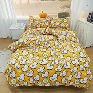 Yellow Duck Fitted Bedsheet&Comforter Set 5in1 / Cadar&Selimut Set 5in1 / 双人床单&被单套装5in1