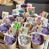 Crystal Transparent Grape Soap Cute Simulation Grape String Soap Toilet Decoration Creative Souvenir