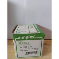 needle hypoallergenic 23g x 1 sterile,