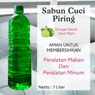 Sabun Cuci Piring Jeruk Nipis 1Liter Sabun Cupir Jeruk Nipis 1L Sabun Pembersih Piring Aromah Jeruk 