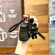 2O7H FF8W Dedicated to Audi Audi22 A4L Key Case Q5L A5 Key Case Pendant Q7 Keychain Case Cute Men Wo