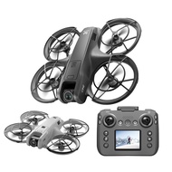 YCRC V666 2.4G WiFi Brushless RC Drone with Screen Remote 180° Electric Lens Obstacle Avoidance Opti