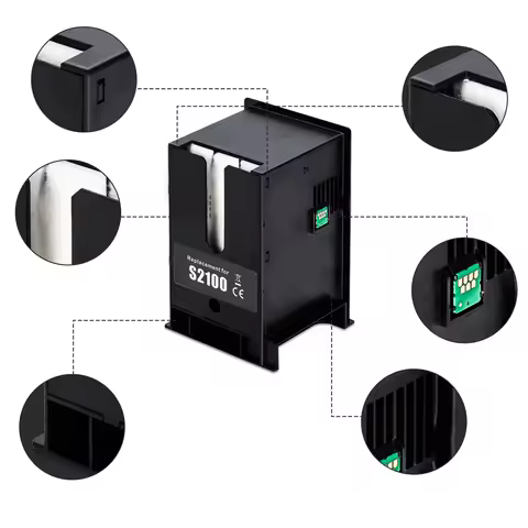 S2100 Maintenance box It is equipped with a stable chip for Epson SureColor SC-F500 SC-F530 SC-F531 