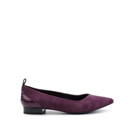 GEOX Ladies Charyssa Pointed Toe Ballet Flats - Purple D269BA-02140-C8000F2