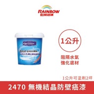 [特價]【Rainbow_虹牌油漆】Contiarch 2470 無機結晶防壁癌漆（1公升裝）透明