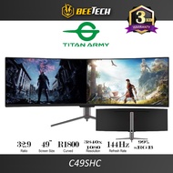 TITAN ARMY 49" Curved 144Hz Super wide 32:9 Gaming Monitor (C49SHC)
