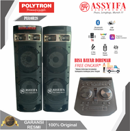 SPEAKER AKTIF POLYTRON 10 INCH PAS 10D28 BARU GARANSI RESMI