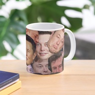 Elon Musk Collage Coffee Mug