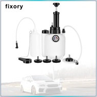 [fixory] 3 L Manual Brake Oil Bleeder, Brake Bleeder Bottle, Change Tool, Brake Oil Refiller Car Man