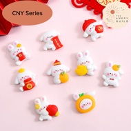 CNY Series Jibbits crocs compatible rabbit fortune cat dog
