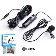 BOYA BY-M1 Mic Mobile Phone Camera PC Recording Lavalier Microphone