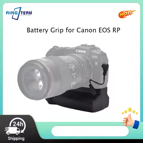 BG-EOS RP Vertical Battery Grip for Canon EOS RP R8 Works with LP-E17 Double Runtime for Outdoor Pho