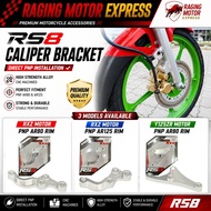 BRAKET BRAKE PUMP CUSTOM Kawasaki CNC CALIPER BRACKET RS8 RXZ & 125ZR Motor PnP Ar125 Ar80 AR 80 RIM