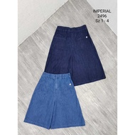 SPACE/IMPERIAL Women's 7/8 Jeans Culottes 2496
