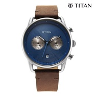 Titan Quartz Analog Leather Strap Watch for Men