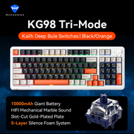 Machenike KG98 คีย์บอร์ดเกมมิ่งไร้สาย Tri-Mode Wireless Mechanical Keyboard Gasket Mount 98 Keys Hot