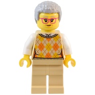 LEGO TWN491 Creator Icons 10326 Natural History Museum Visitor - Female Minifgure